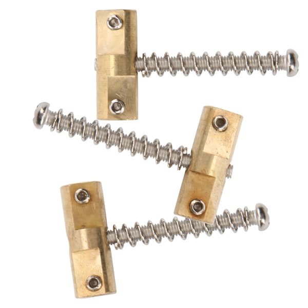 3 st gitarrstall sadlar mässing infälld strängstöd ersättning för stränginstrument 3 st/set