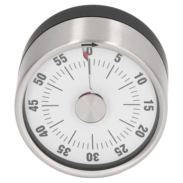 Magnetisk Timer Magnetdesign Rostfritt Stål 70db Varning Hög Noggrannhet Visuell Timer för Köksmatlagning Vit