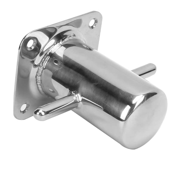 316 Rustfrit Stål Enkelt Fortøjningspullert Kraftig Kryds Pullert Klemme Marine Båd Dock Hardware Fitting 90mm