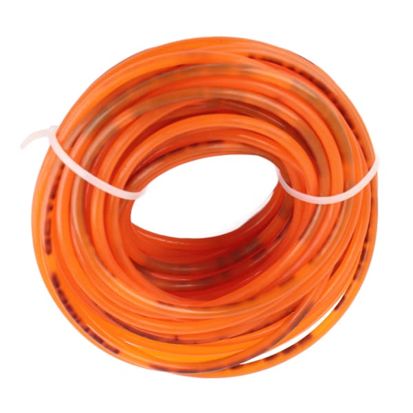 Orange glat overflade PU polyurethan rundrem til drivtransmission (3mm*10m)