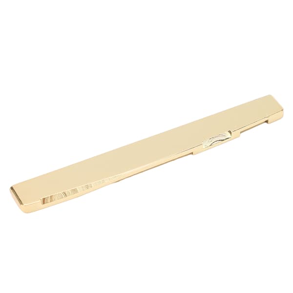 Akustisk gitarrsadel 74mm Mässing Guldfärgad Instrumentreservdel 1st