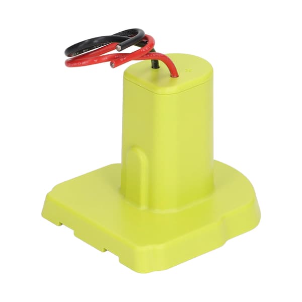 Batteristrømadapter Robust forbindelse Nem installation Korrosionsbeskyttende strømadapter til Ryobi 18V P107