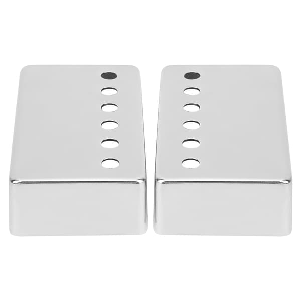 2x Elgitarr Pickup Skalöverdrag Nickelsilver 50/52mm Gitarrdelar