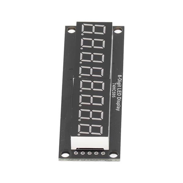 LED Digital Display Modul 8 Siffror 7 Segment Decimal 0.36in Röd Ljus Display Digitalt Rör