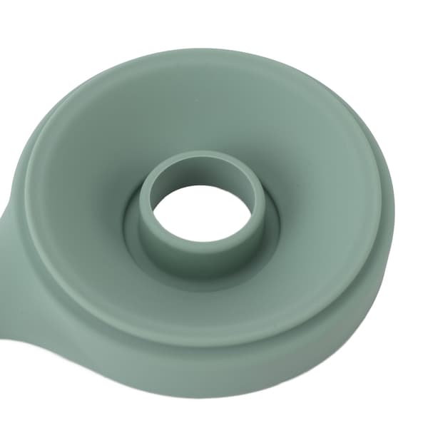 Vikbar silikonskopa sensorisk leksak tidig inlärning sensorisk låda kit sensoriska trattar set för småbarn 3-pack