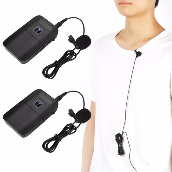 E8 Universal Clip-On Reversmikrofon Trådløst Bærbart Multifunktionelt Lydudstyr