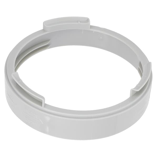 Luftkonditioneringsavgasrörsanslutning Koppling ABS 150 mm Adapter för utbyte