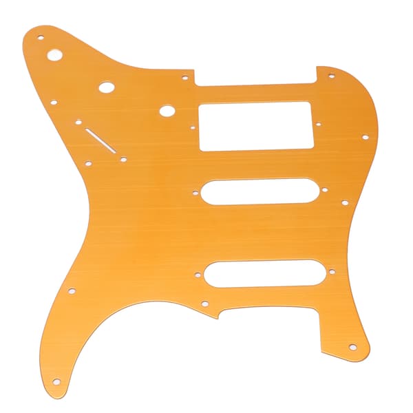 SSH elgitarrplektrumskydd aluminiumlegering orange repskydd för skydd