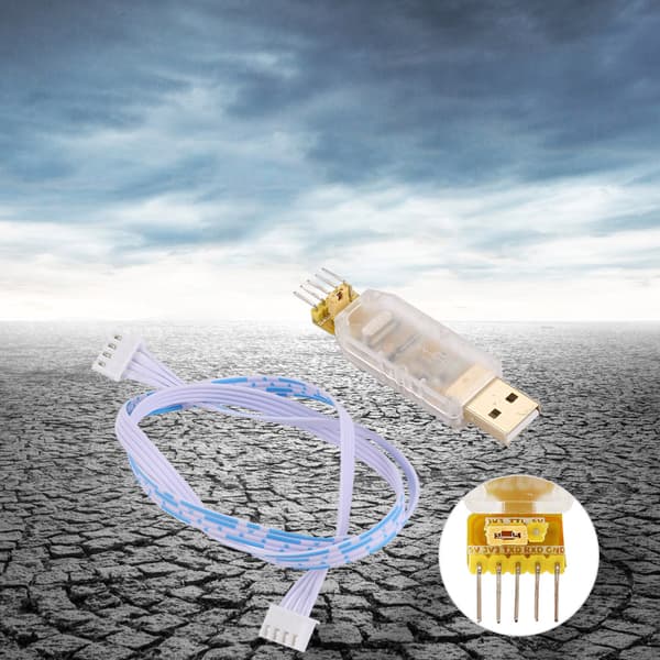 USB til TTL Modul PLC Programmeringskabel Adapter Konverter