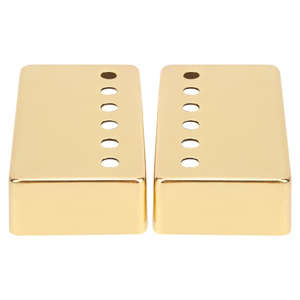 2x Elgitarr Pickup Skalöverdrag Nickel Guld 50/52 mm Gitarrreservdelar