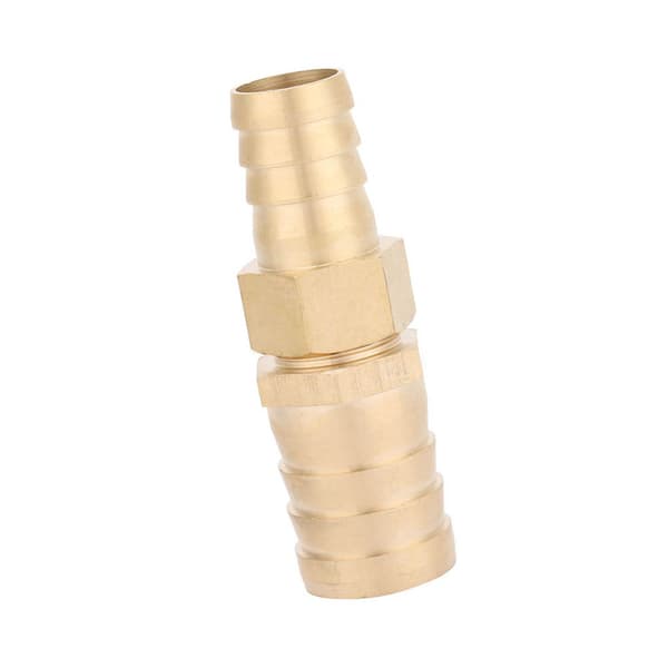 Messing modhagereduktion rørforbinder samlestykke rørfitting adapter (19-25mm)