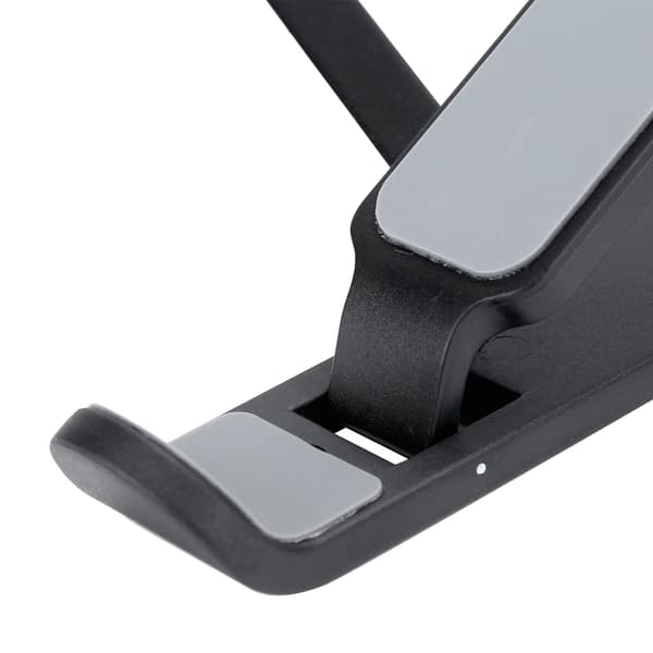 Bærbar computerstativ Justerbar Sammenklappelig Holder 11-17 tommer Notebook Køler Ventilationsbase Sort