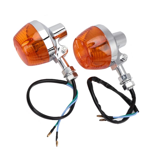 2 STK Motorcykel Blinklys Rav LED Marker Blinker Baglygtesæt