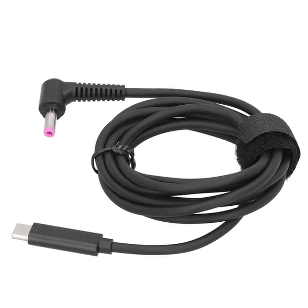 USB-C han til DC 4.8x1.7mm strømadapterkabel til opladningsstik til bærbar computer