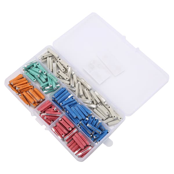 200 st 5A/8A/10A/16A/25A Bilbladssäkringar 32V Standard Bilbytesats