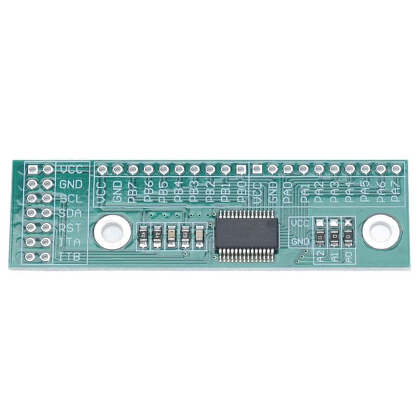 IO-udvidelsesmodul I2C-interface 16 bit IIC input-output udvidelsesstiftkort MCP23017‑E/SS