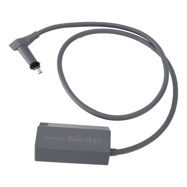 Rektangulær satellit bredbånds Ethernet-adapter i gummi til eksternt kablet netværk, 1 pakke