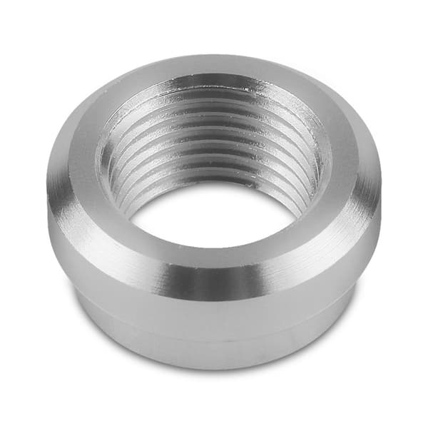 3/8\" NPT Aluminium Påsvejset Studs Hun Røradapter til Bil Brændstoftank