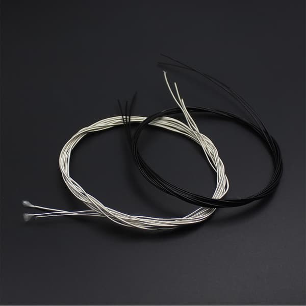 6st/set (.028-.043) Klassisk Spansk Gitarr Nylonsträngar 2 Färger Standard Spänning