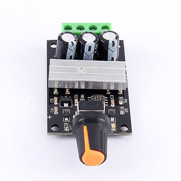 DC6-28V 3A Variabel Motorhastighed PWM Justerbar Regulator Controller Switch+Knob