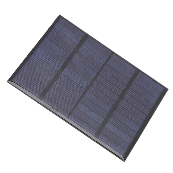 12V 1.5W Mini Epoxy Solpanel DIY Solbatteriladdningspanel Polykisel Solcell för Campinglyktor Mobiltelefon