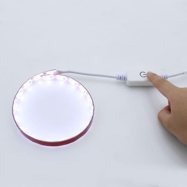 5V 6500K 30cm LED-lysstribe US-stik 110‑240V