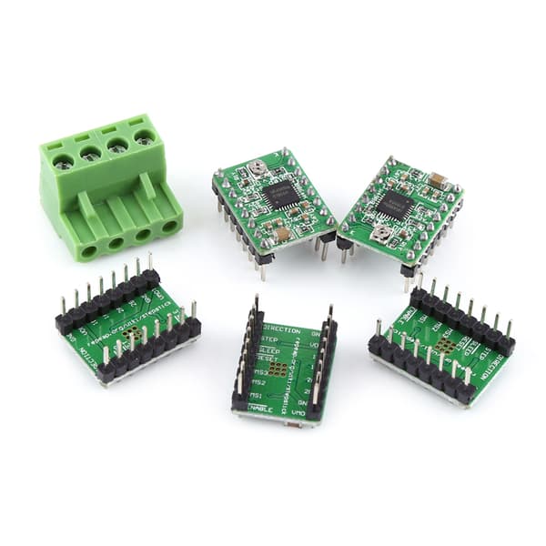 3D Printer RAMPS 1.4 Controller Board til R3 + A4988 med køleplade USB-kabel Jumper-sæt