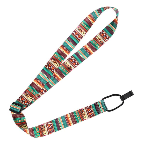 Justerbar Nylon Universal Ukulele Rem Bälte Sling Med Krok Mini Gitarr