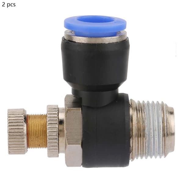 2st Rör Luftflödeshastighetsregulator Pneumatisk Kopplingsventil SL10-03