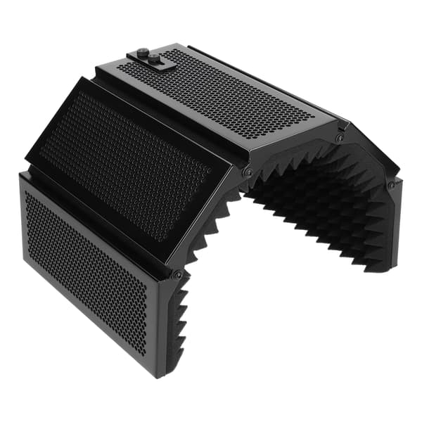 Pro Mic Isoleringsskydd 5-Panel Pop Skärm Akustiskt Skum