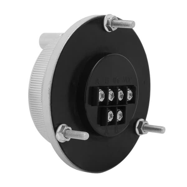 80mm 6-bens CNC Pulser Håndhjul 5V 100PPR Manuel Pulsgenerator Roterende Encoder