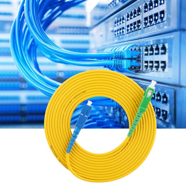 Fiber Jumper 20m Optisk Fiber Patch Kabel Single Mode Kabel Sc APC-Sc UPC