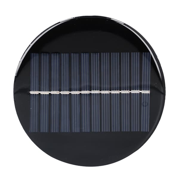 0,8W 6V 10cm Rund Solpanel DIY Solpanel Solladdningskort för Solljus