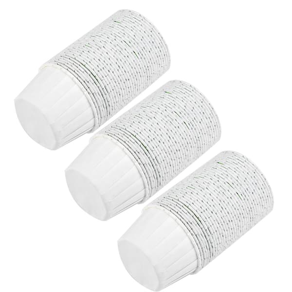 100 ST Mini Cupcakeformar Papper Runda Bakformar Muffinsformar Hemfest Bröllop#1
