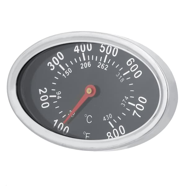 Grilltermometer i rustfrit stål til BBQ-ryger 430℃