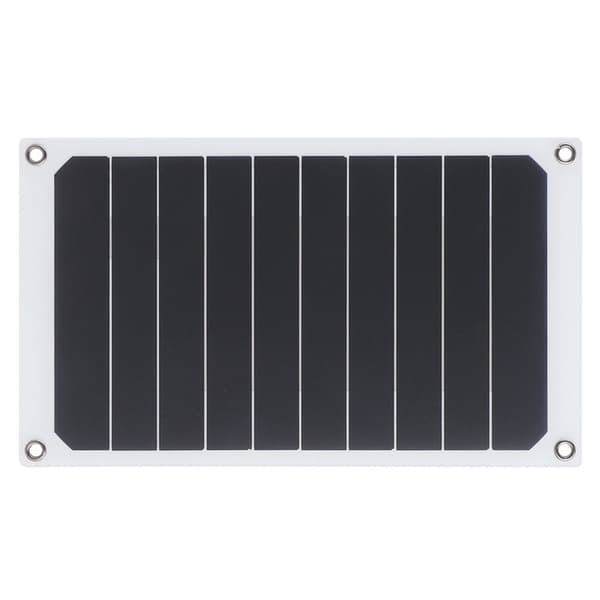 10W Bærbart Solcellepanel Oplader til Udendørs Rejser Klatring Camping Picnic