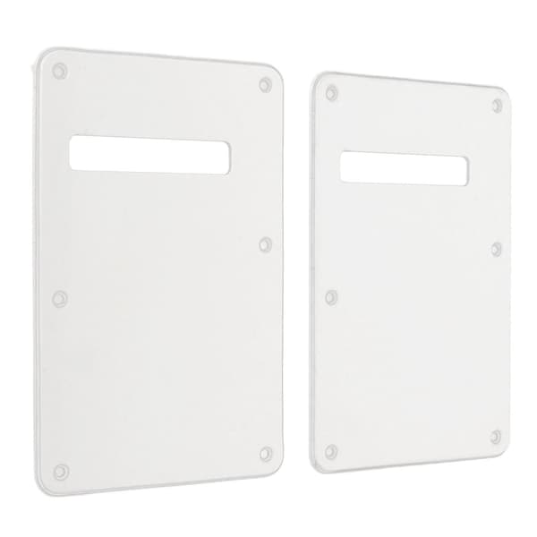 2 st elgitarr bakplatta Scratchplate Cover musikinstrument delar tillbehör vit