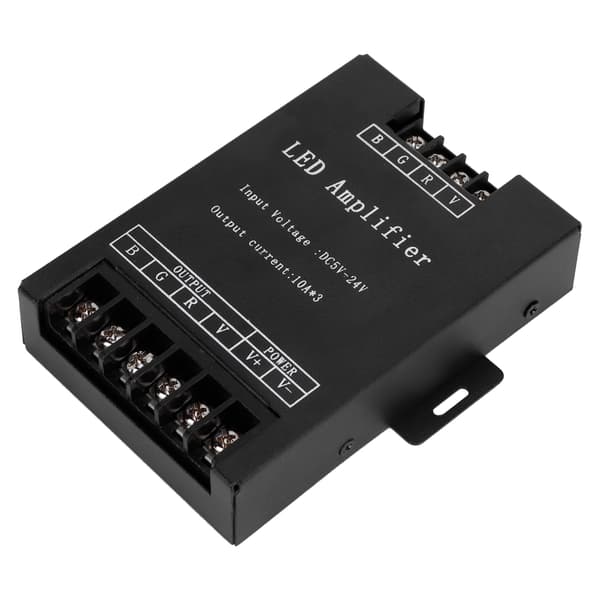 LED Signalforstærker Lampe RGB Lysstrimmel Strømcontroller Repeater Modul DC5-24V