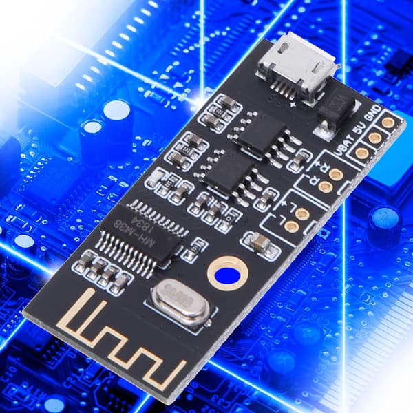 MH MX8 Modul Trådlös för Bluetooth Audio Receiver Board Lossless Decoder Kit M18 M28 M38 (M38 med 5W förstärkare)