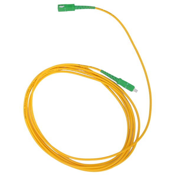 2 STK Fiberoptisk Patchkabel Single Mode & Single Core SC/APC SC/APC SM-G652D OS2 3 Meter