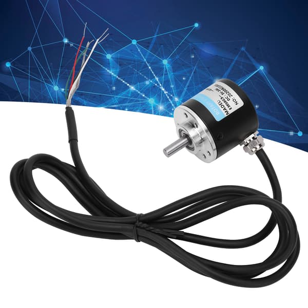 Fotoelektrisk Encoder ABZ 3-faset DC5-24V Solid Aksel til Kontorautomation Ingeniørfelt 500Z