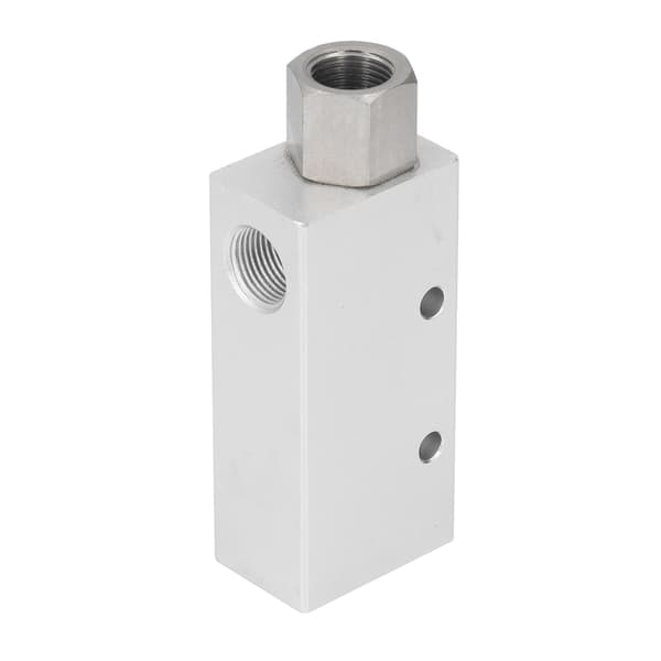 Vakuumgenerator Pneumatisk Avgasluft Ejektor Montering Aluminiumlegering Stor Flödesventil EV-20