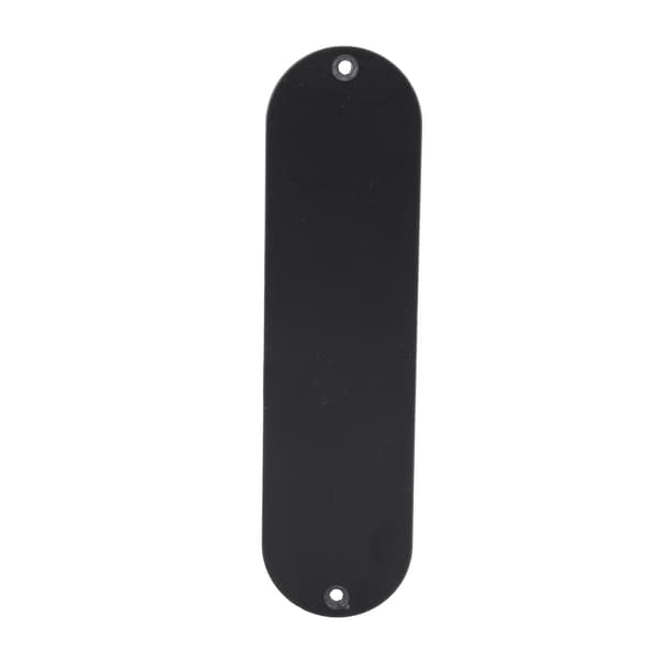 Vanlig 32 mm plastgitarrplektrumskyddsplatta, oförborrad, obehandlad vit, för elgitarr i Tele-stil, 1-pack