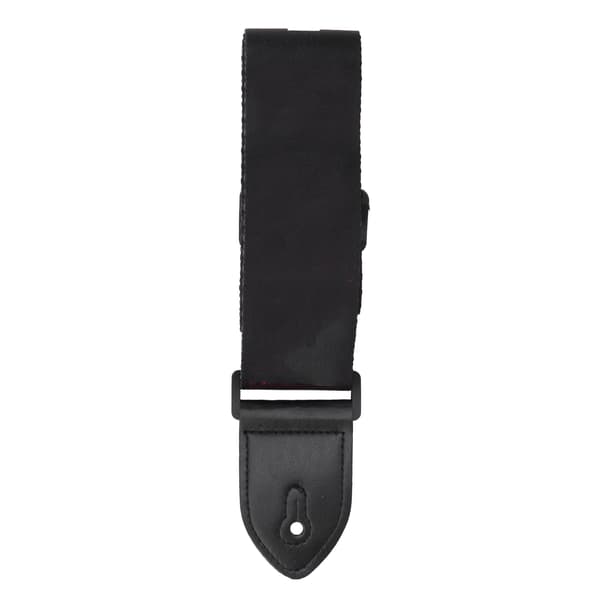 Justerbar gitarr axelrem med ändar i konstläder och plastspänne, mönstrad, 90-150 cm, för akustisk gitarr, 1 rem + 1 rep