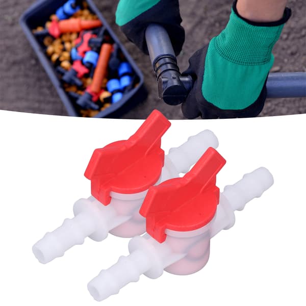2 stk. flowreguleringsventil vandstopregulator ABS-afbrydertilbehørssæt 10 mm / 0,39 tommer