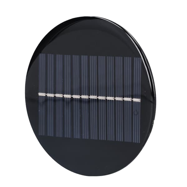 0,8W 6V 10cm Rund Solpanel DIY Solpanel Solladdningskort för Solljus
