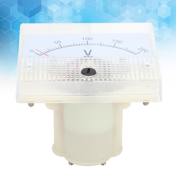 Pointer DC Voltmeter Panel Volt Spændingsmåler Måleinstrument 85C1 DC 0~200V