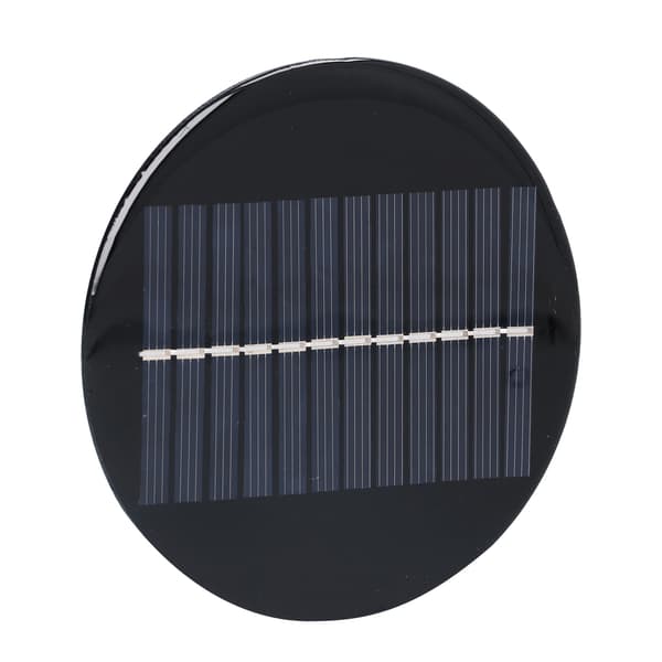 0,8W 6V 10cm Rund Solpanel DIY Solpanel Solladdningskort för Solljus