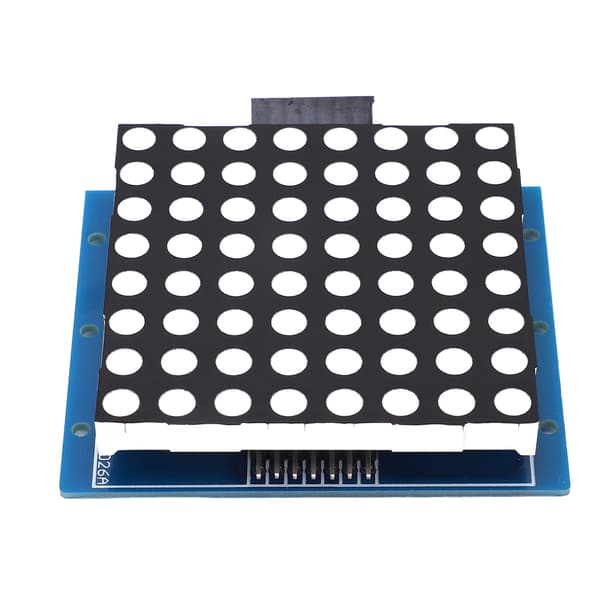 LED Matrix Kontrollmodul 8x8 64 Bit Panel SPI Gränssnitt DC5V Enkelsidiga Datorer