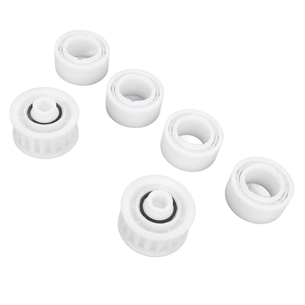4-pak reservehjul til poolrenser med 2 remskiver til Maytronics Dolphin